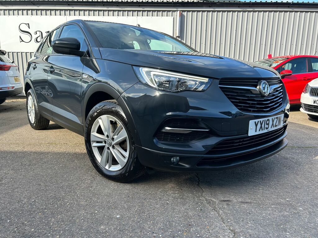 Vauxhall Grandland X 1.2 Turbo Gpf Se Suv Euro 6 Ss YX19XZN Grey #2