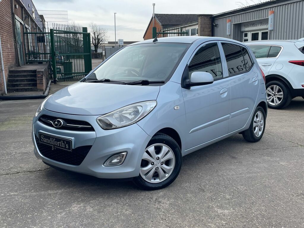 Hyundai I10 1.2 Active Hatchback Euro 5 85 Bh Silver #3