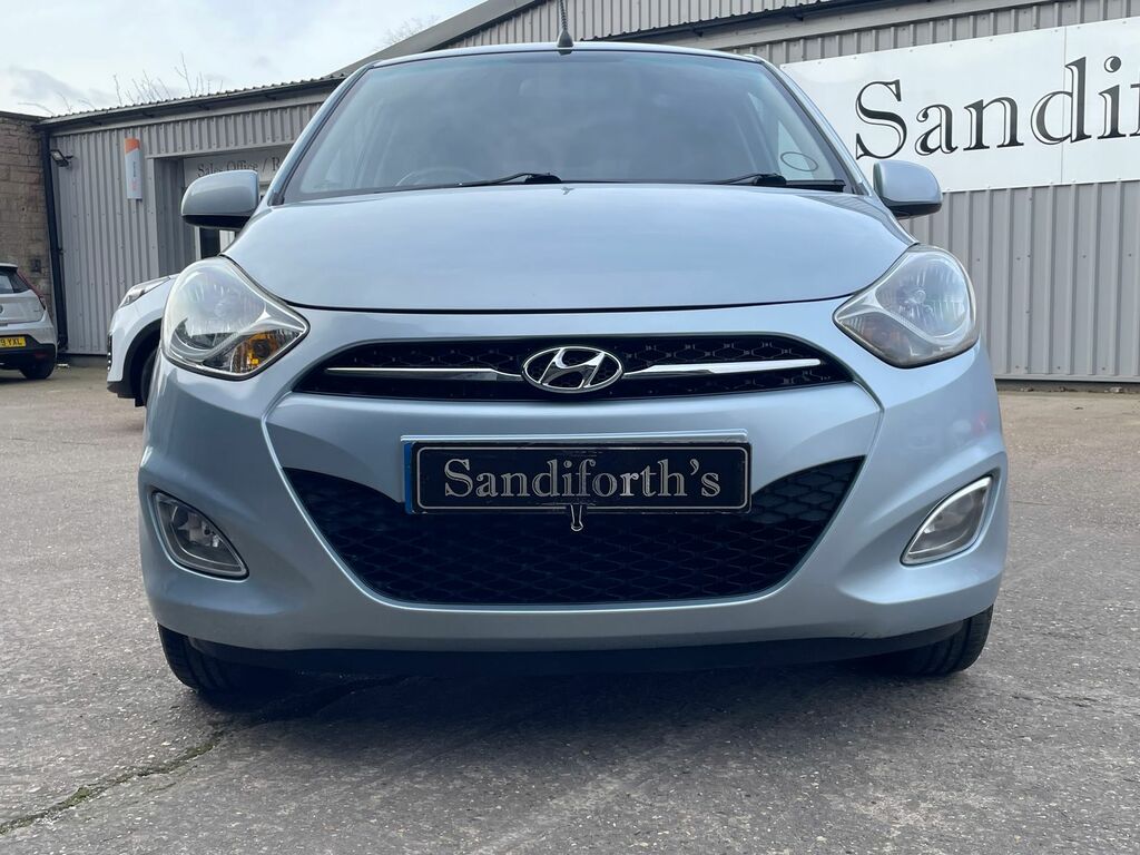 Hyundai I10 1.2 Active Hatchback Euro 5 85 Bh Silver #2