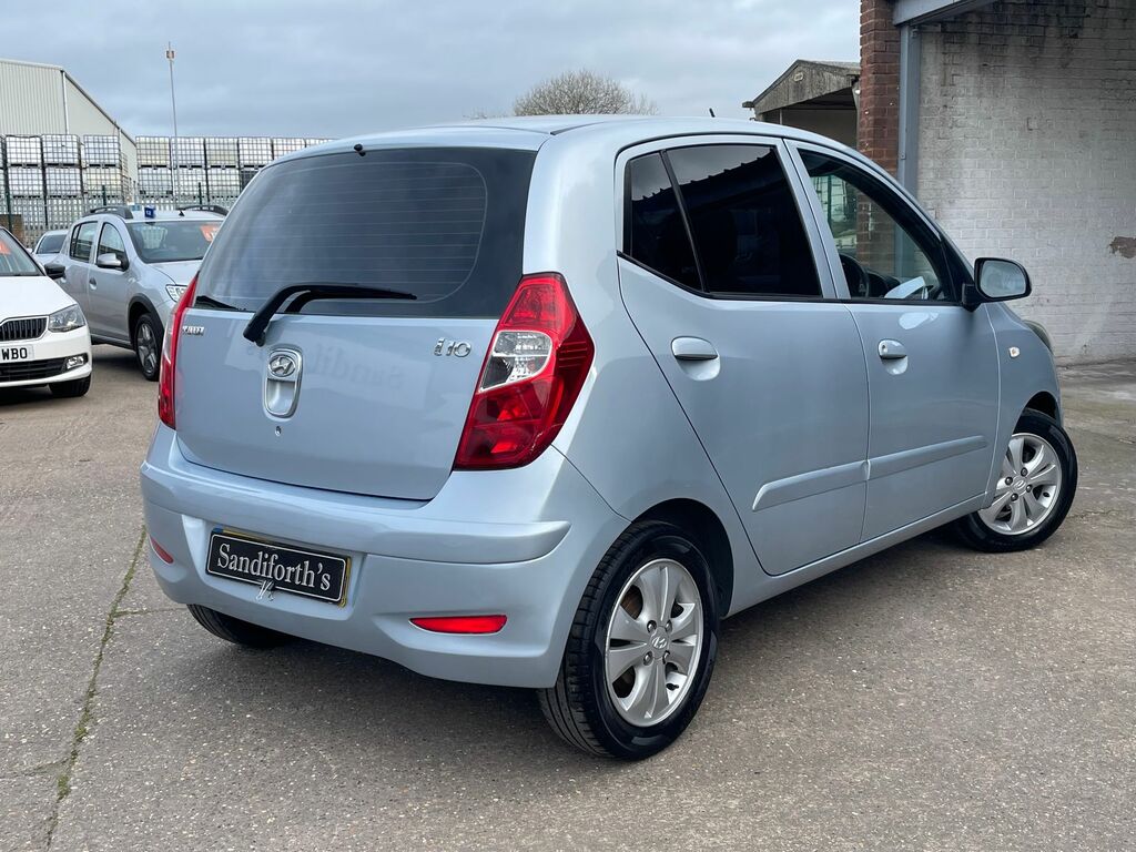 Hyundai I10 1.2 Active Hatchback Euro 5 85 Bh Silver #5