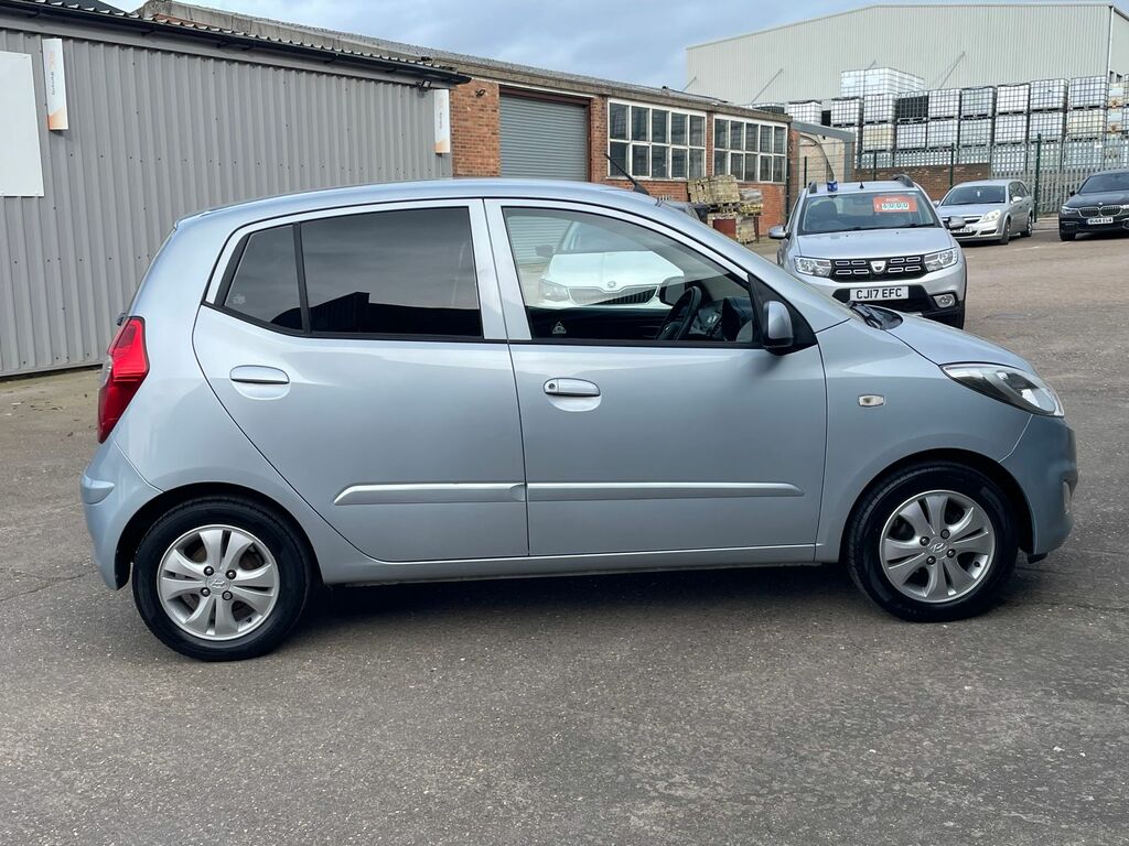 Hyundai I10 1.2 Active Hatchback Euro 5 85 Bh Silver #4