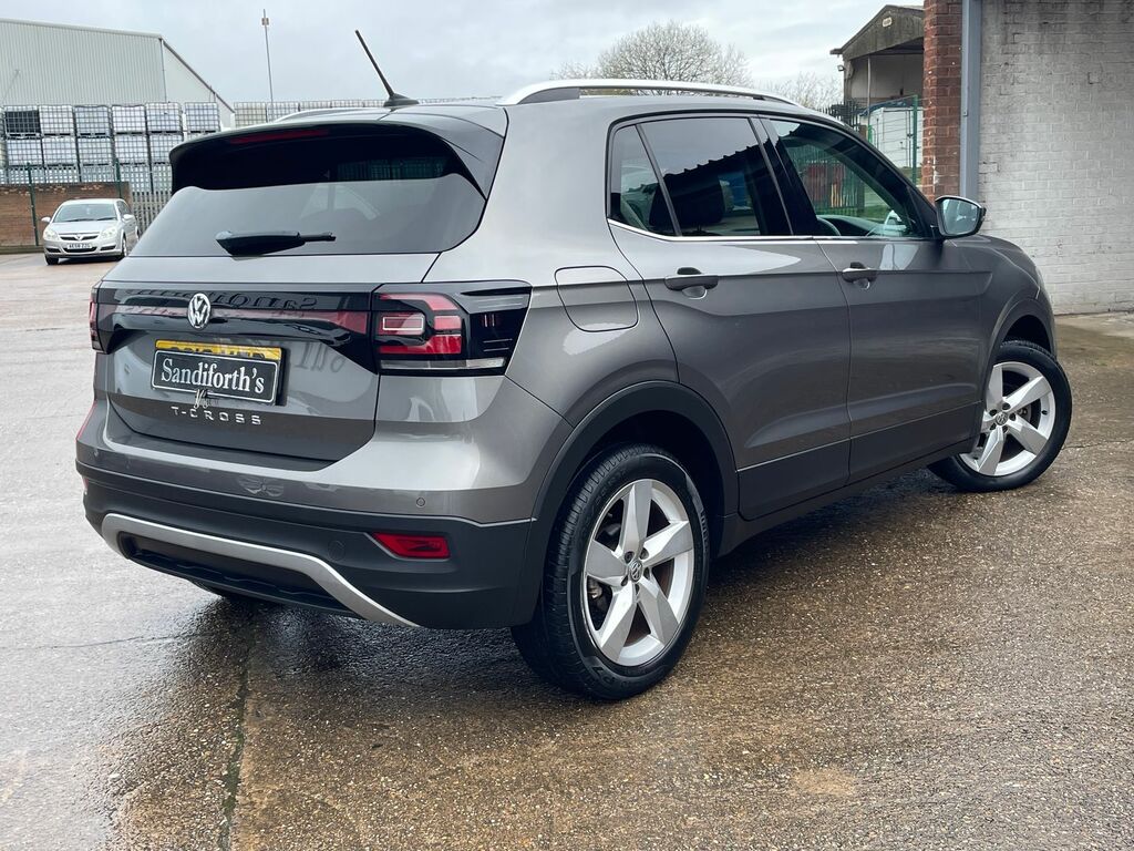 Volkswagen T-Cross 1.0 Tsi Sel Suv Euro 6 Ss 11 Grey #5