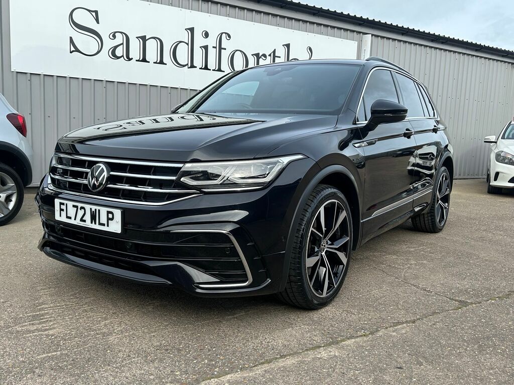 Volkswagen Tiguan 2.0 Tsi R-line Suv Dsg 4Motion Euro 6 FL72WLP Black #2