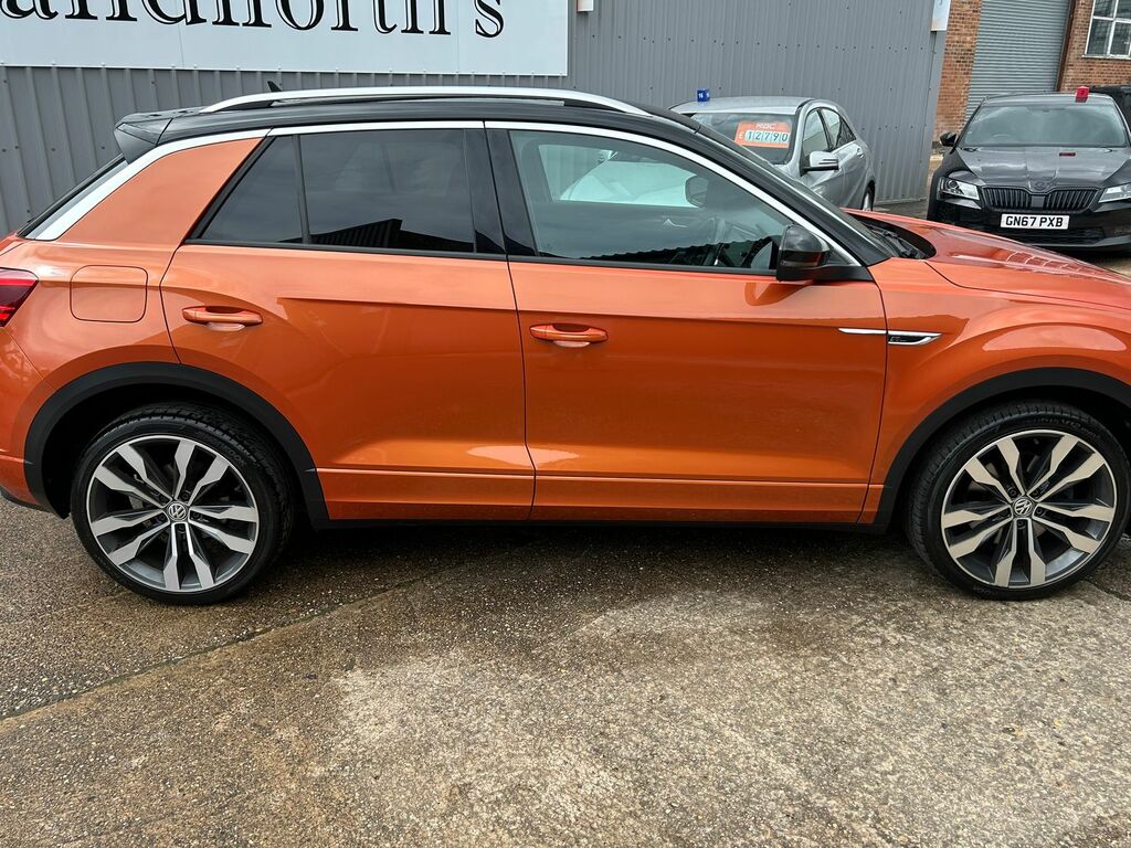 Volkswagen T-Roc 2.0 Tdi R-line Suv Dsg Euro 6 Ss 15 Orange #6