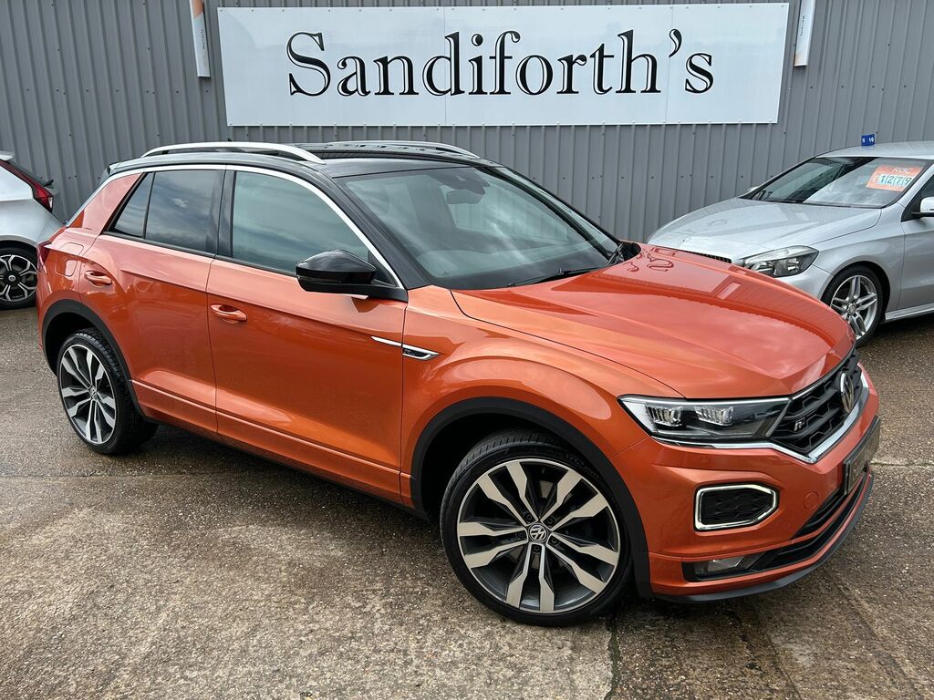 Volkswagen T-Roc 2.0 Tdi R-line Suv Dsg Euro 6 Ss 15 Orange