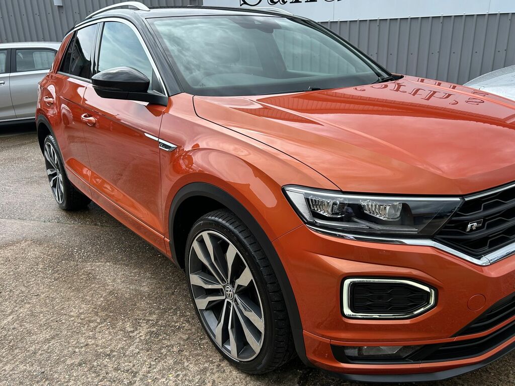 Volkswagen T-Roc 2.0 Tdi R-line Suv Dsg Euro 6 Ss 15 Orange #3