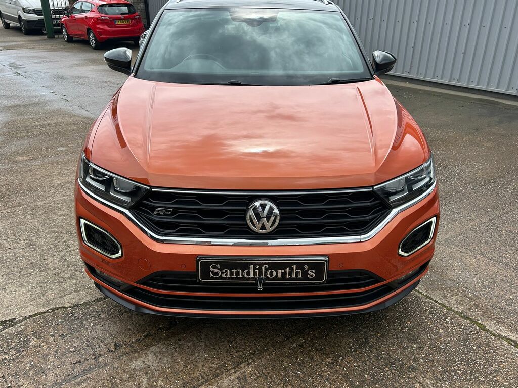 Volkswagen T-Roc 2.0 Tdi R-line Suv Dsg Euro 6 Ss 15 Orange #4