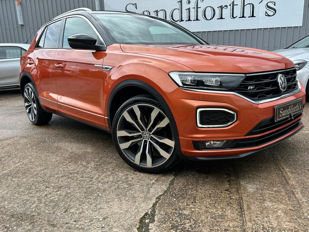 Volkswagen T-Roc 2.0 Tdi R-line Suv Dsg Euro 6 Ss 15 Orange #2