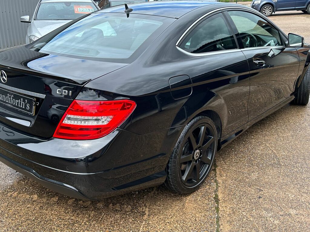 Mercedes-Benz C Class 2.1 C250 Cdi Amg Sport Edition Coupe G- LS14NVF Black #4