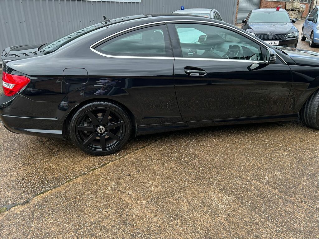 Mercedes-Benz C Class 2.1 C250 Cdi Amg Sport Edition Coupe G- LS14NVF Black #5
