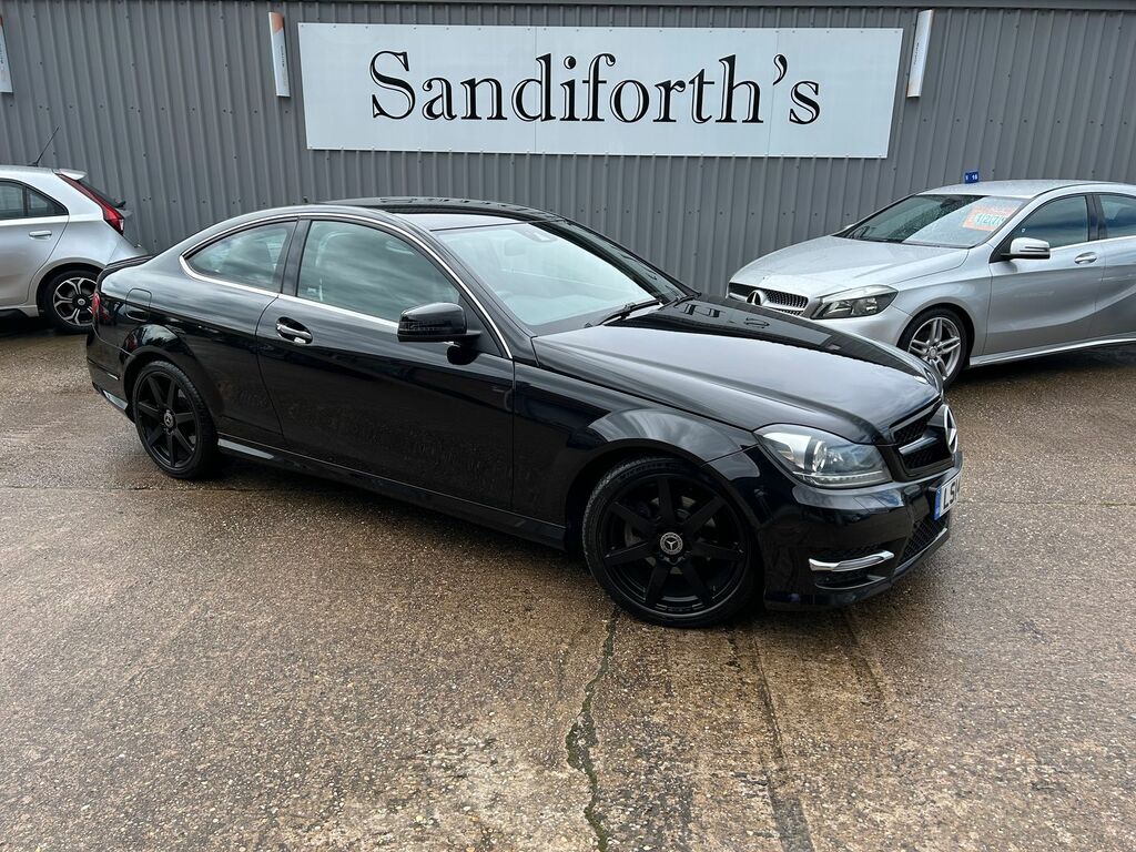 Mercedes-Benz C Class 2.1 C250 Cdi Amg Sport Edition Coupe G- Black
