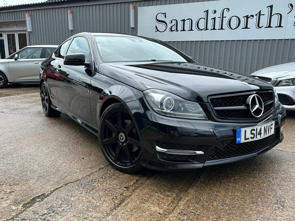 Mercedes-Benz C Class 2.1 C250 Cdi Amg Sport Edition Coupe G- LS14NVF Black #2