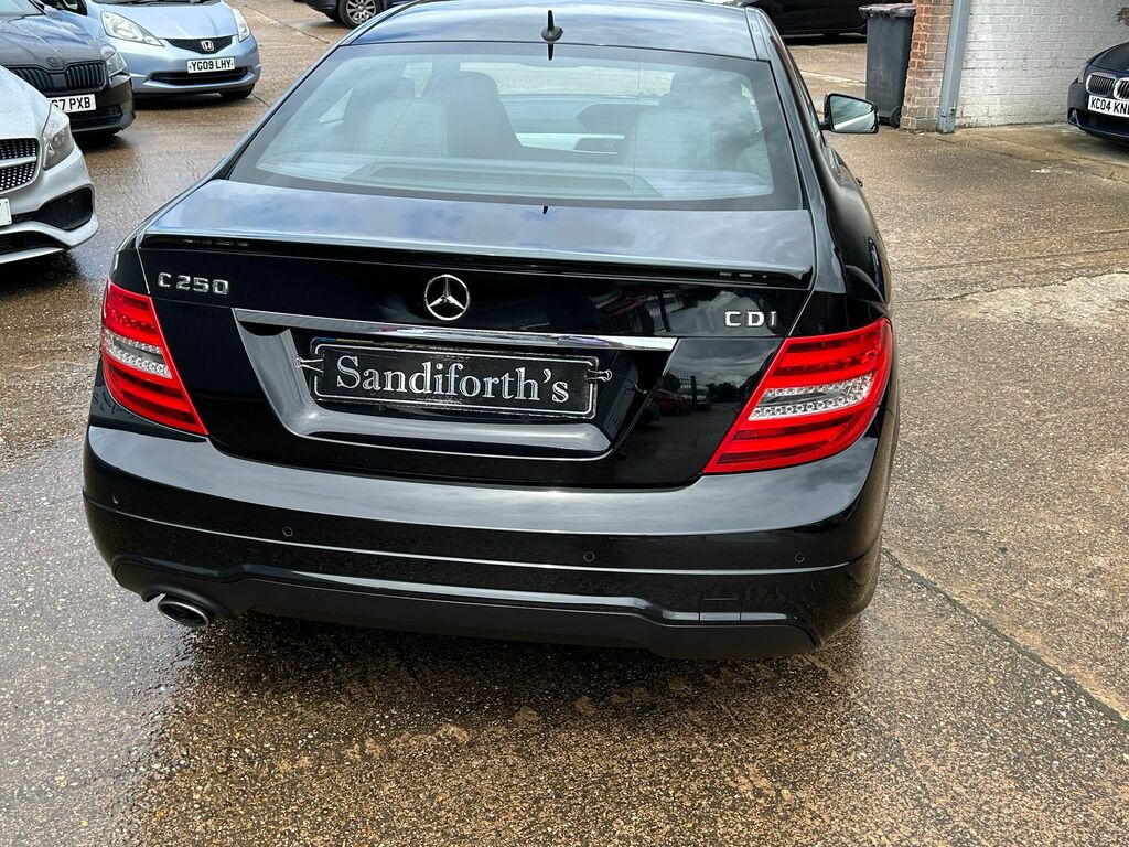 Mercedes-Benz C Class 2.1 C250 Cdi Amg Sport Edition Coupe G- LS14NVF Black #3