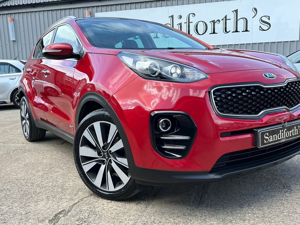 Kia Sportage 2.0 Crdi Kx-3 Suv Awd Euro 6 134 AO17YAY Red #2