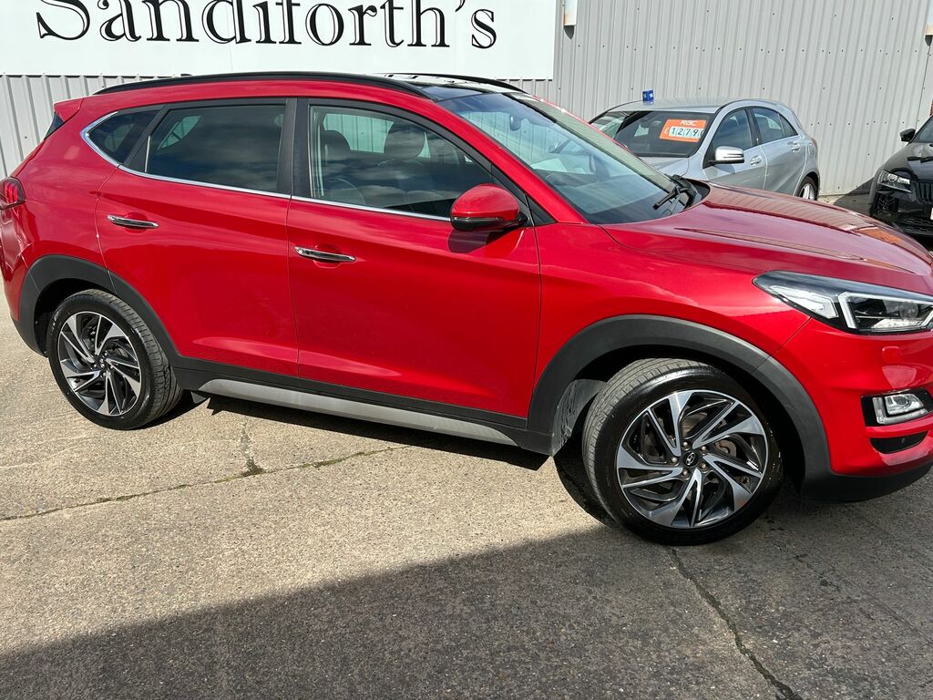Hyundai Tucson 1.6 T-gdi Premium Se Suv Dct Euro 6 S VF68BAU Red #3