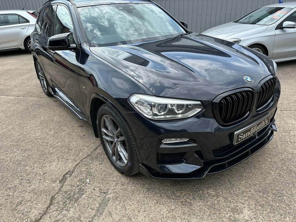 BMW X3 2.0 20D M Sport Suv Xdrive Euro 6 Black #5