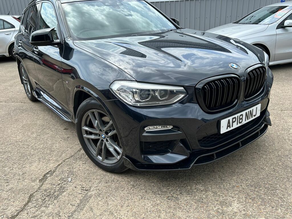 BMW X3 2.0 20D M Sport Suv Xdrive Euro 6 Black #3