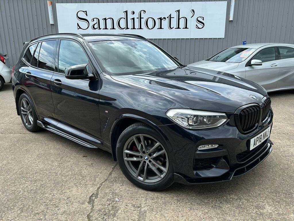 BMW X3 2.0 20D M Sport Suv Xdrive Euro 6 Black