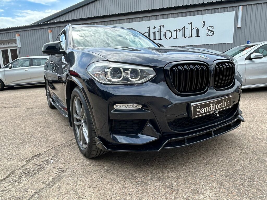 BMW X3 2.0 20D M Sport Suv Xdrive Euro 6 Black #2
