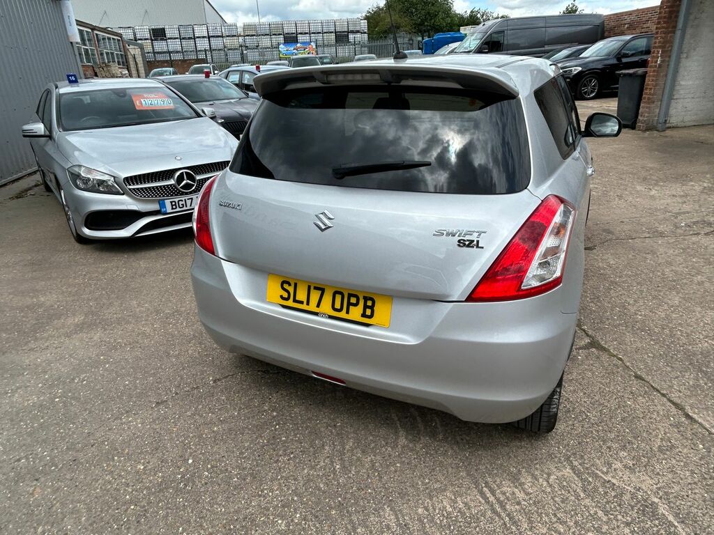 Suzuki Swift 1.2 Sz-l Hatchback Euro 6 94 Ps SL17OPB Silver #5