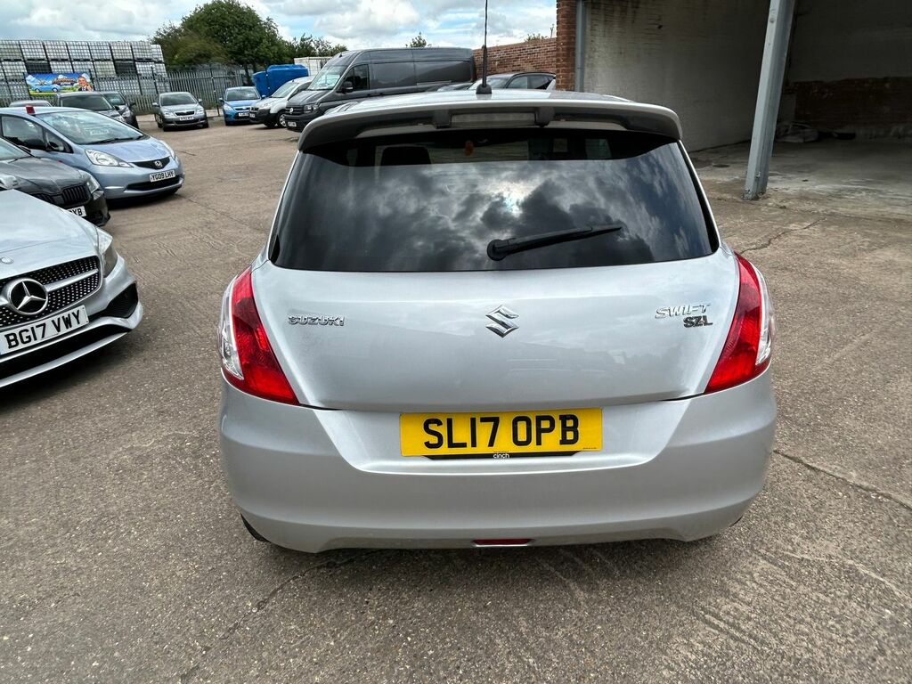 Suzuki Swift 1.2 Sz-l Hatchback Euro 6 94 Ps SL17OPB Silver #6