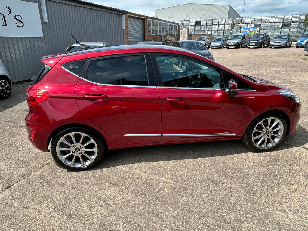 Ford Fiesta 1.0T Ecoboost Gpf Vignale Hatchback Aut Red #4