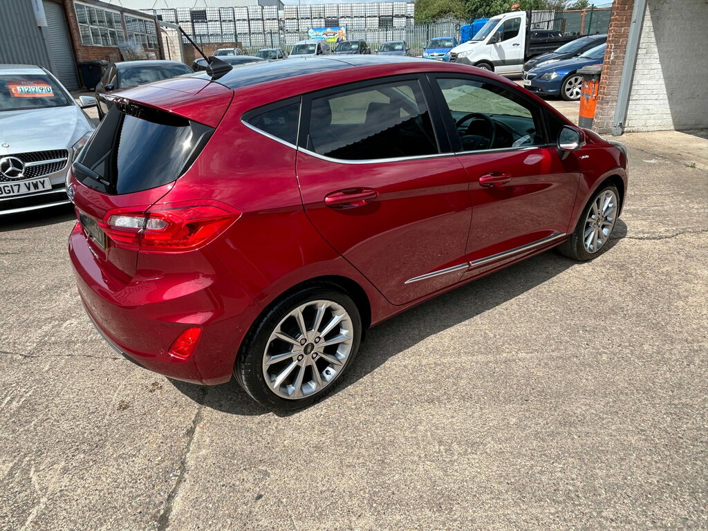 Ford Fiesta 1.0T Ecoboost Gpf Vignale Hatchback Aut Red #5