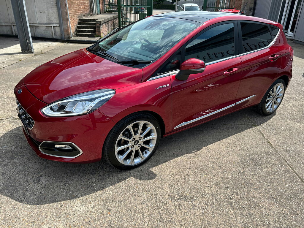 Ford Fiesta 1.0T Ecoboost Gpf Vignale Hatchback Aut Red #6