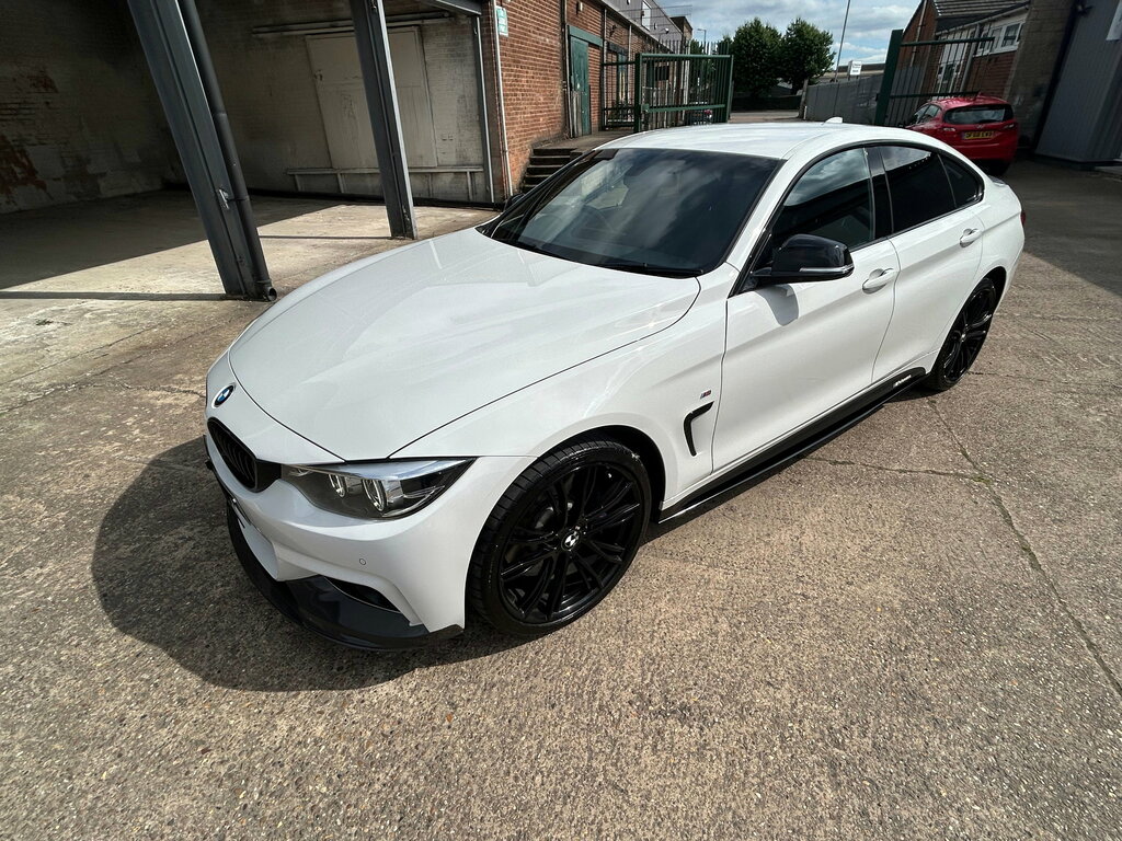 BMW 4 Series Gran Coupe 3.0 435D M Sport Hatchback Xdrive White #6
