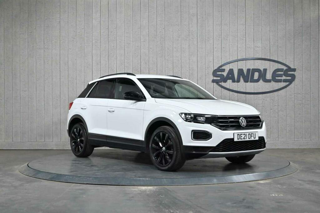 Volkswagen T-Roc 1.5 Tsi Evo Black Edition Dsg Euro 6 Ss White