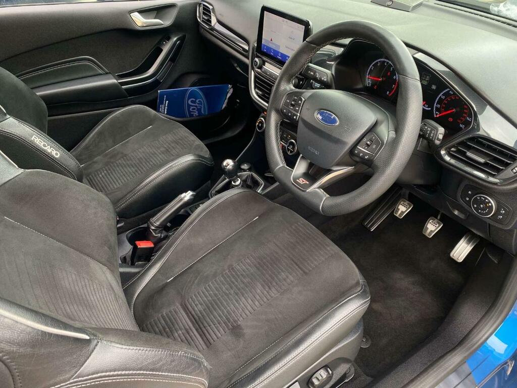 Ford Fiesta 1.5T Ecoboost St-3 Euro 6 Ss FG69HMJ Blue #2