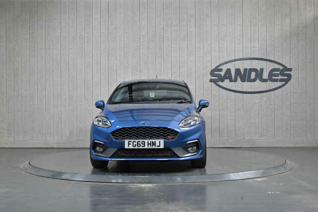 Ford Fiesta 1.5T Ecoboost St-3 Euro 6 Ss FG69HMJ Blue #4