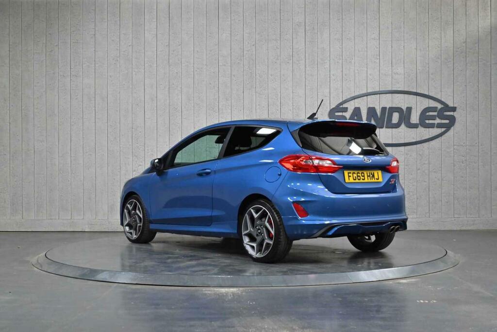 Ford Fiesta 1.5T Ecoboost St-3 Euro 6 Ss FG69HMJ Blue #3