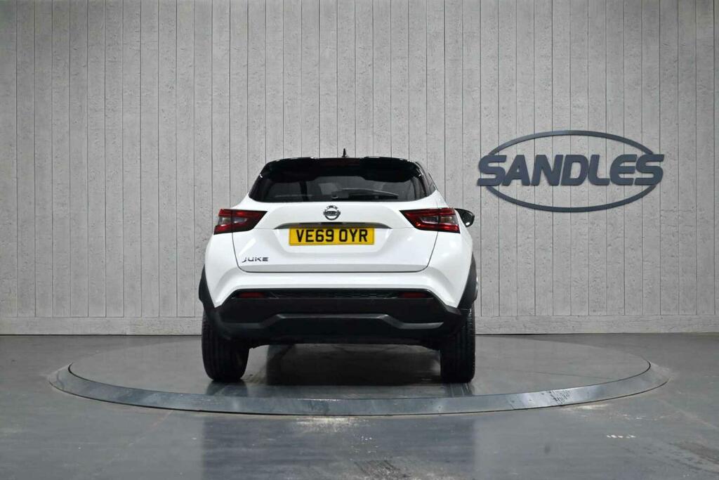 Nissan Juke 1.0 Dig-t Tekna Dct Euro 6 Ss White #6