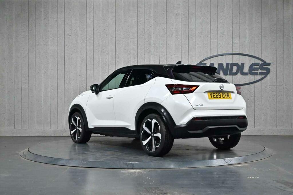 Nissan Juke 1.0 Dig-t Tekna Dct Euro 6 Ss White #3