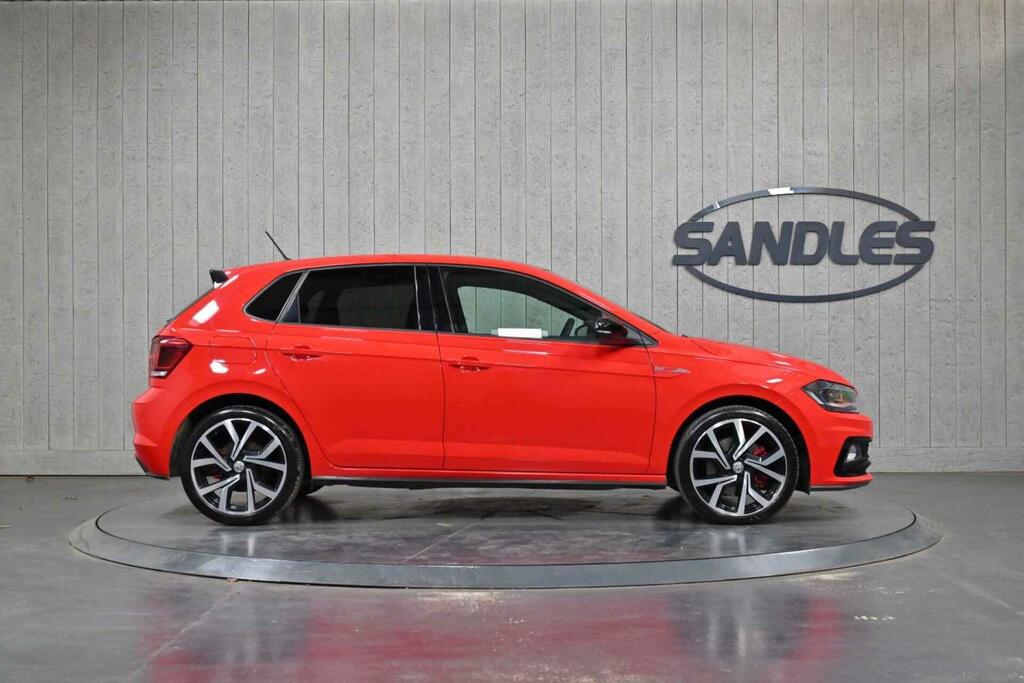 Volkswagen Polo 2.0 Tsi Gti Dsg Euro 6 Ss WN69XPR Red #5