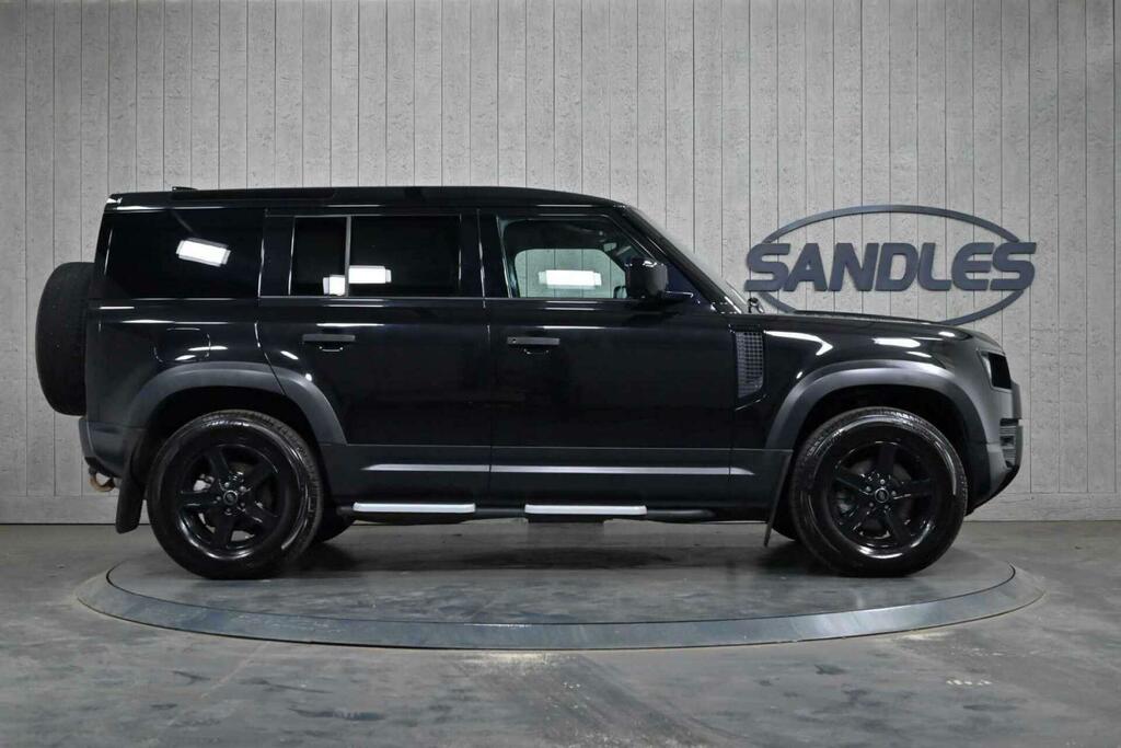 Land Rover Defender 110 3.0 D250 Mhev Hard Top Suv 4Wd Mwb AU71OMH Black #5