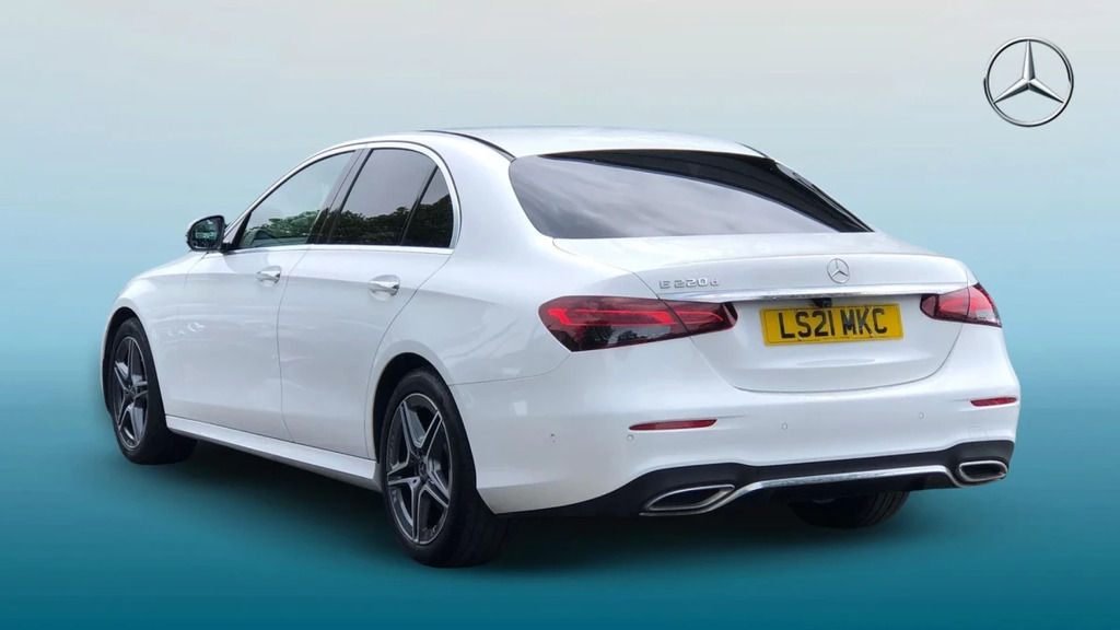 Mercedes-Benz E Class E 220 D Amg Line Premium LS21MKC White #2