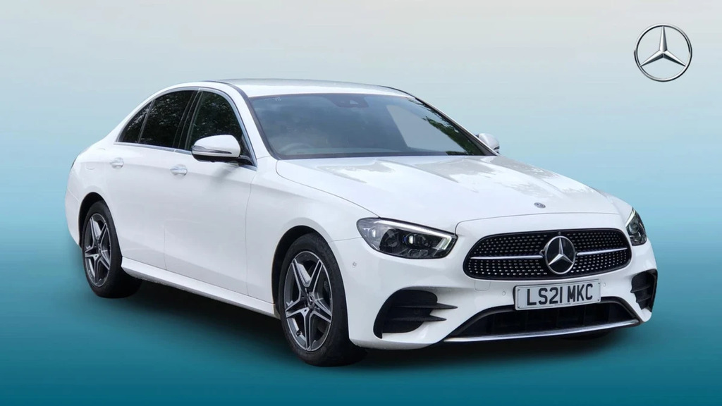 Mercedes-Benz E Class E 220 D Amg Line Premium White