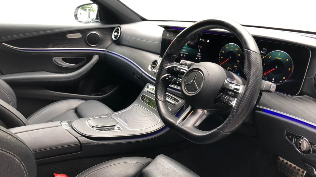 Mercedes-Benz E Class E 220 D Amg Line Premium LS21MKC White #3