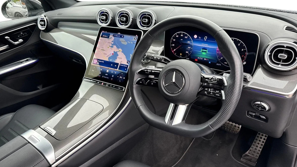 Mercedes-Benz GLC Class Glc 300 Amg Line Mhev 4Ma KX25ZDH Black #3