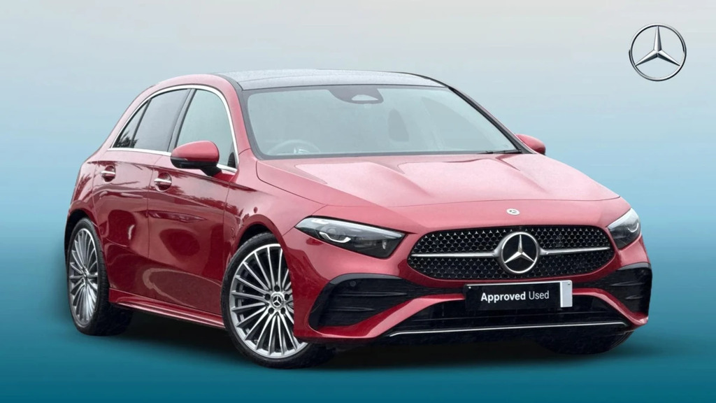 Mercedes-Benz A Class A 200 Amg Line Premium M Red