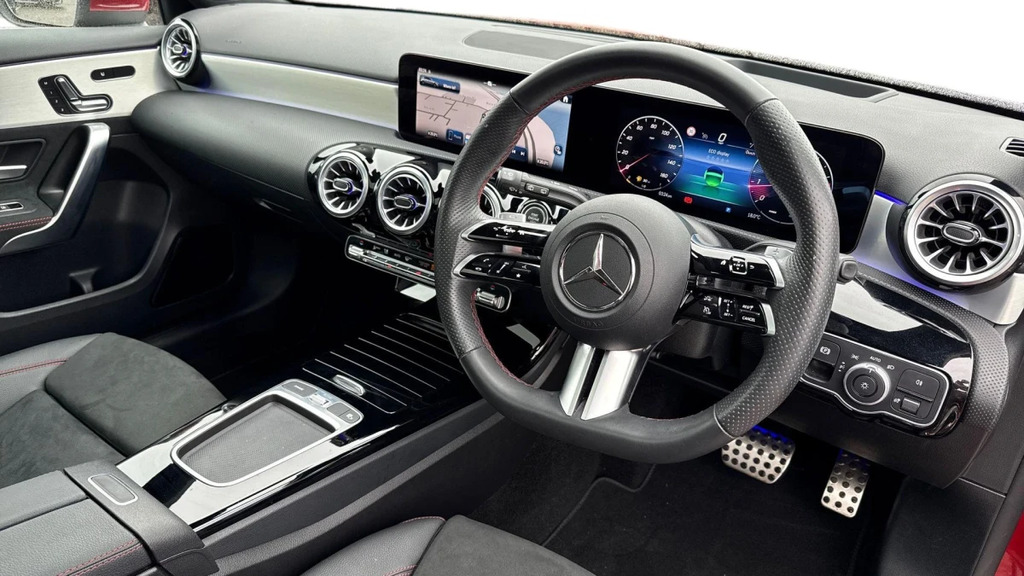 Mercedes-Benz A Class A 200 Amg Line Premium M KT74SYG Red #3