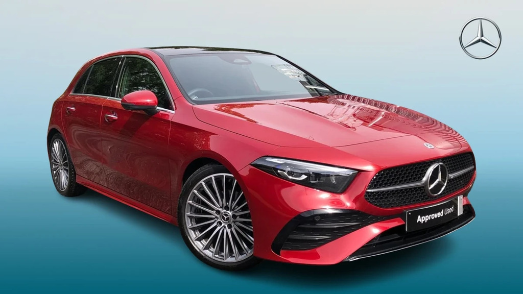 Mercedes-Benz A Class A 200 Amg Line Premium M Red