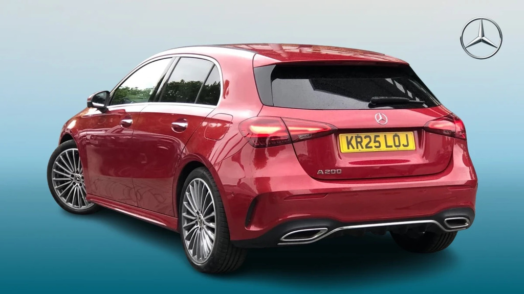 Mercedes-Benz A Class A 200 Amg Line Premium M KR25LOJ Red #2