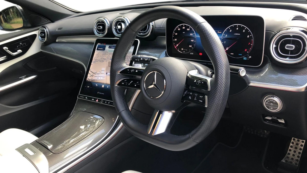Mercedes-Benz C Class C 200 Amg Line Mhev KN25PKC Black #3