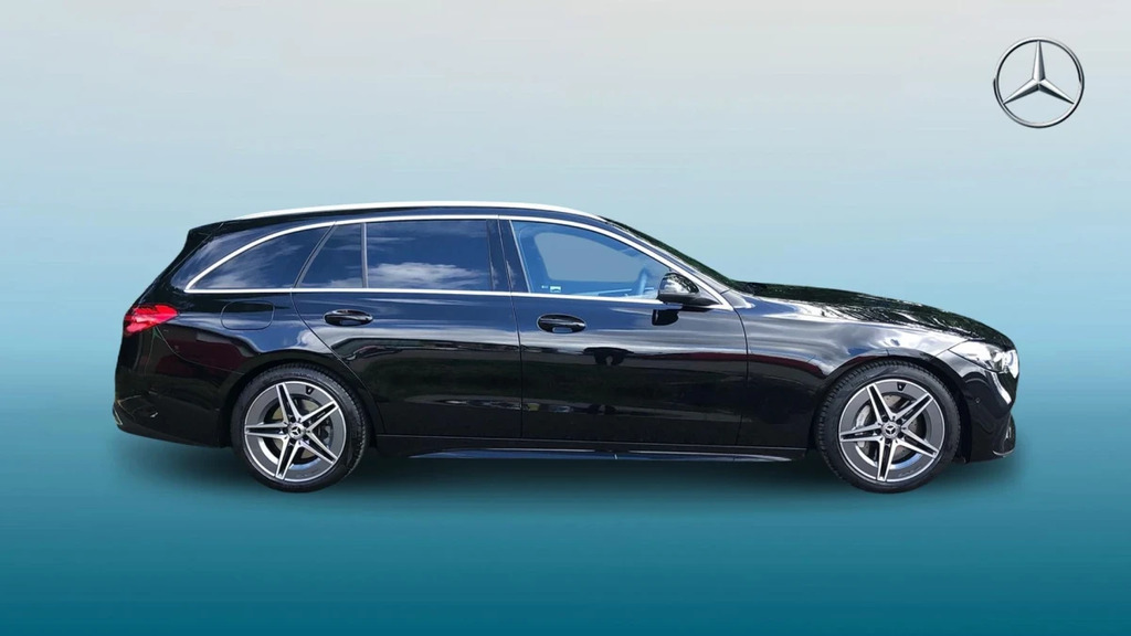Mercedes-Benz C Class C 200 Amg Line Mhev KN25PKC Black #4