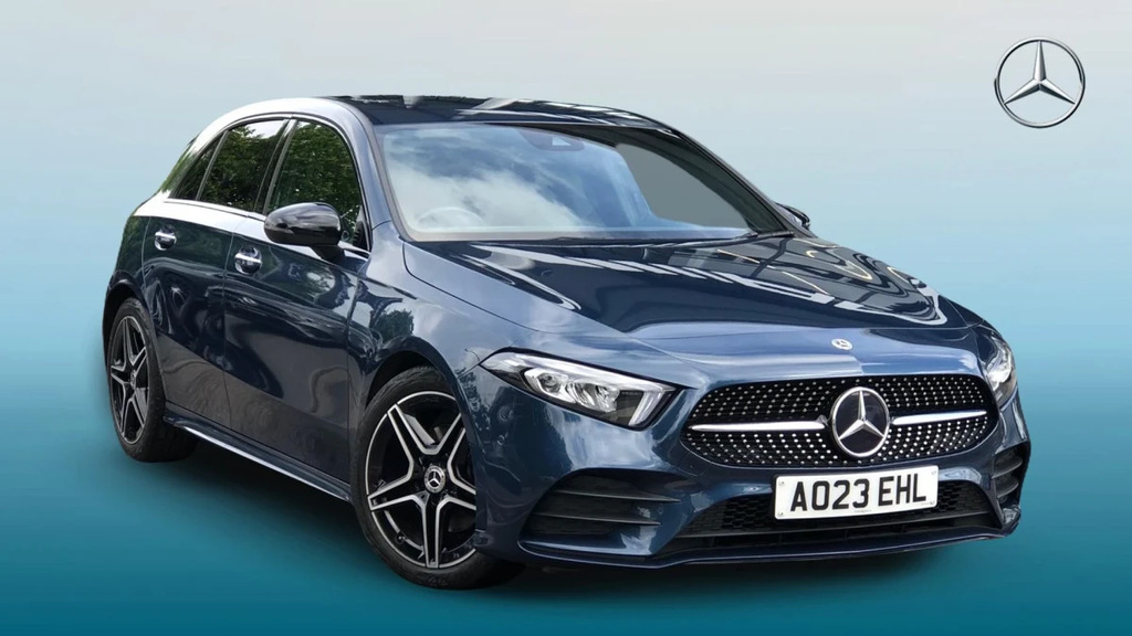 Mercedes-Benz A Class A 180 Amg Line Premium Au Blue