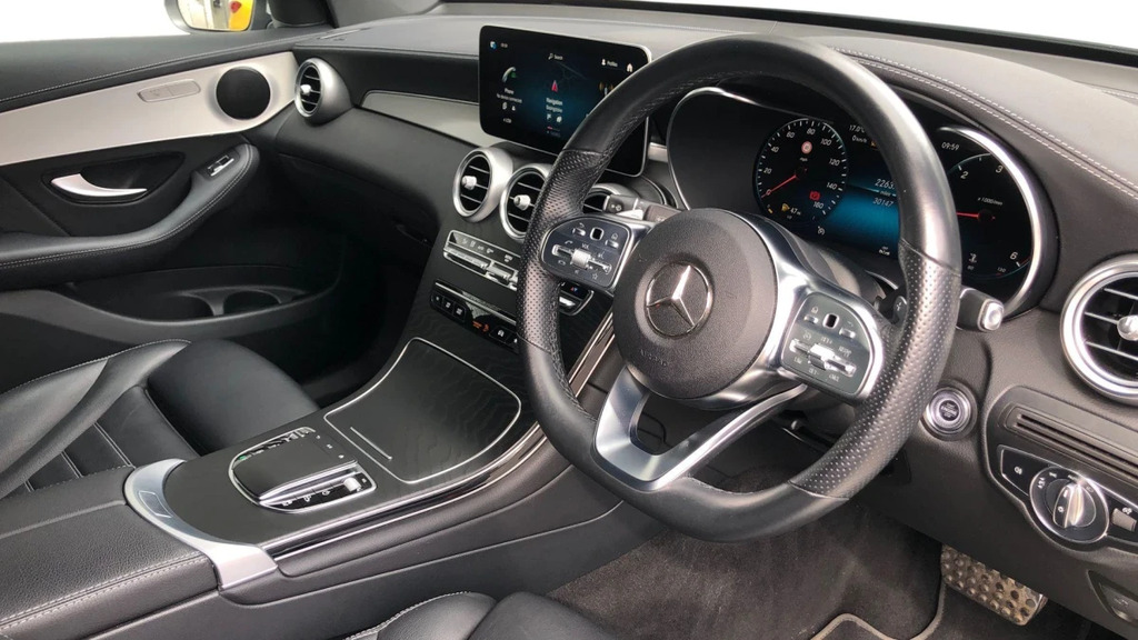 Mercedes-Benz GLC Class Glc 300 Amg Line Prem D 4 RX72XXS Silver #3