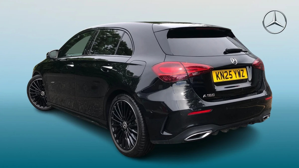 Mercedes-Benz A Class A 180 Amg Line Premium M KN25YWZ Black #2